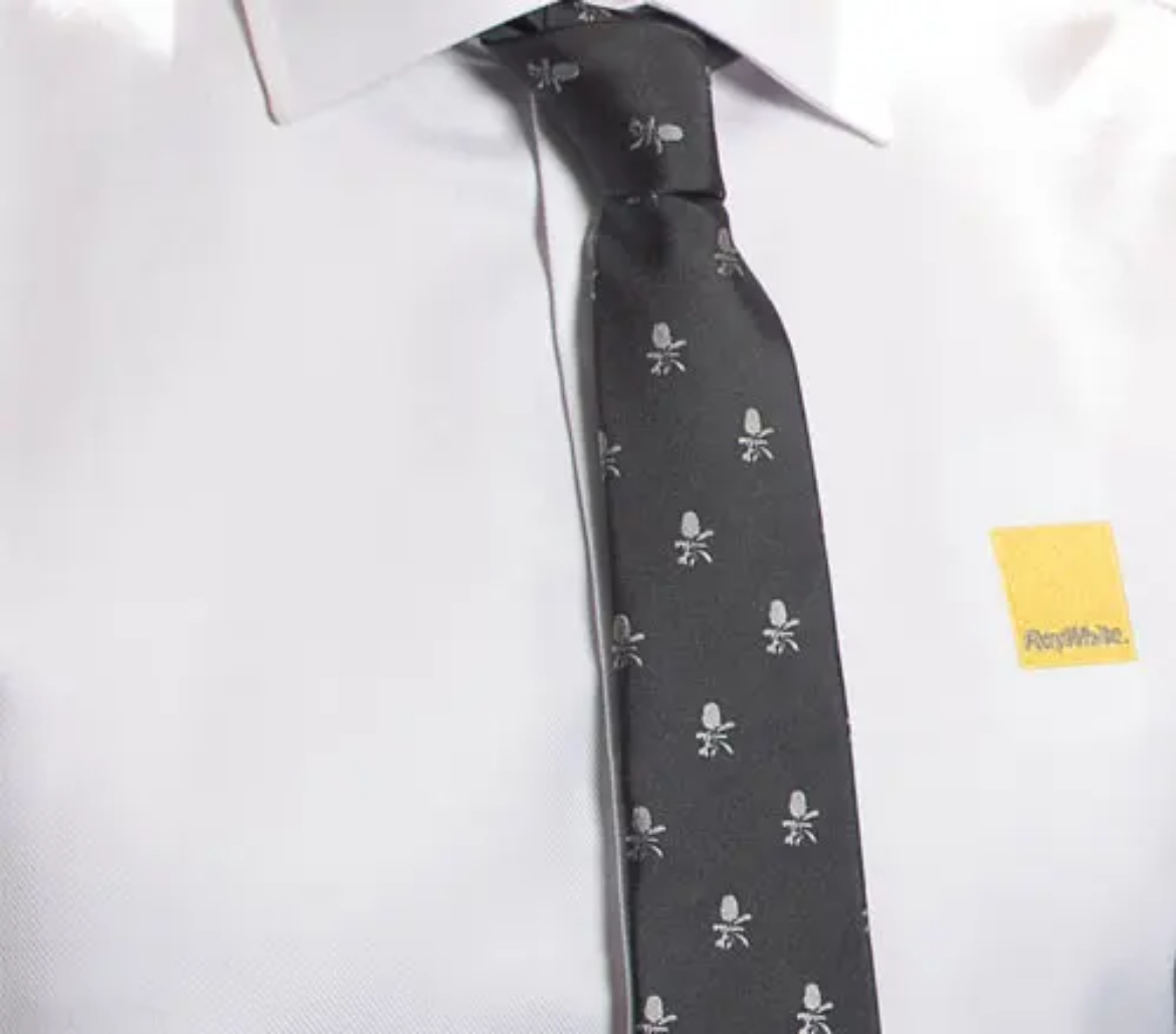 Picture of Noone, Banksia Tie (150x7.5cm)- Grey Size One